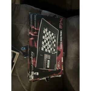 Mephisto Talking Chess Academy Saitek Computer Kasparov 100% Complete Working